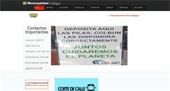 Desktop Screenshot of municipalidaddecodegua.cl